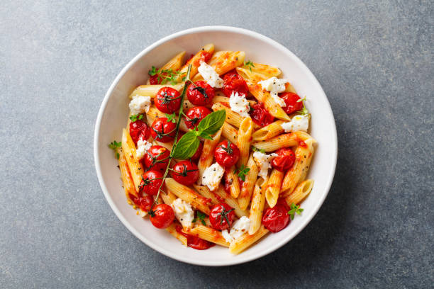 Roasted Cherry Tomato & Burrata Penne